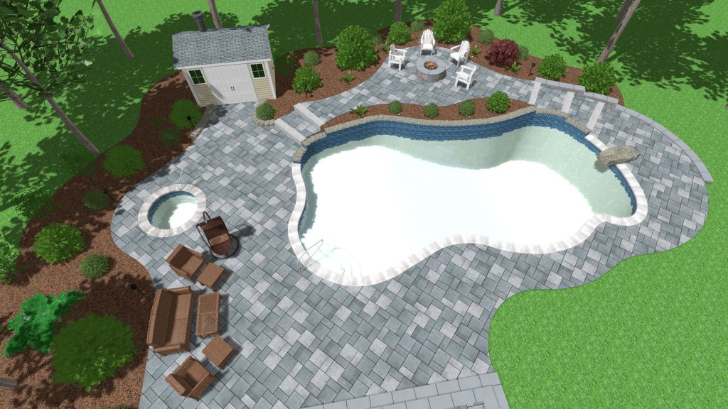 Swiming Pool 3D Design