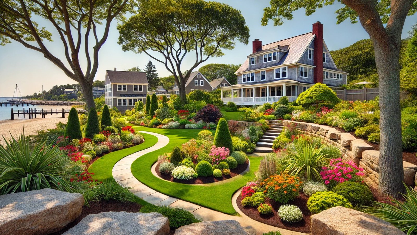 Nahant MA Landscape Design