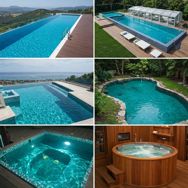 trending all types of Pools and Spas