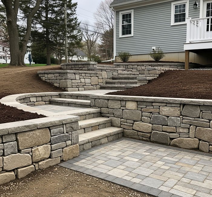 Retaining Wall North Shore MA