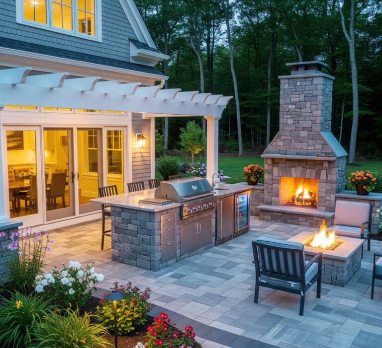 Top Outdoor Kitchen Ideas 2025 | Outdoor Kitchen Builders MA | THE PROS ...