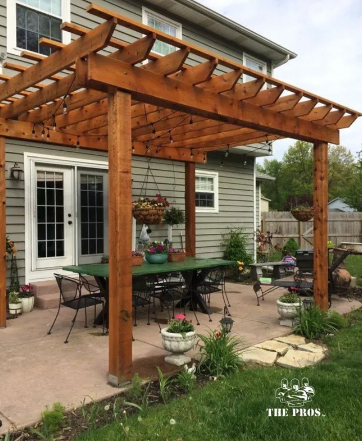 pergola with patio Andover MA