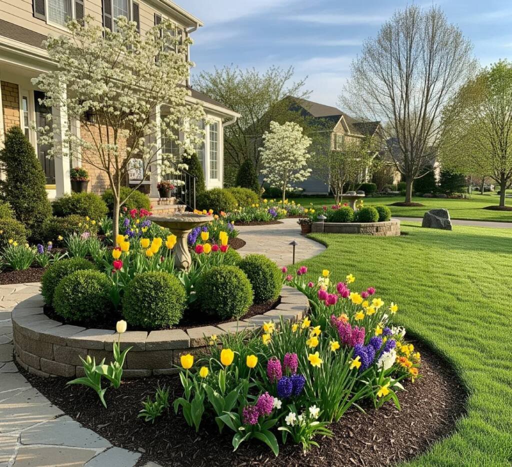 Spring Landscaping Marblehead MA