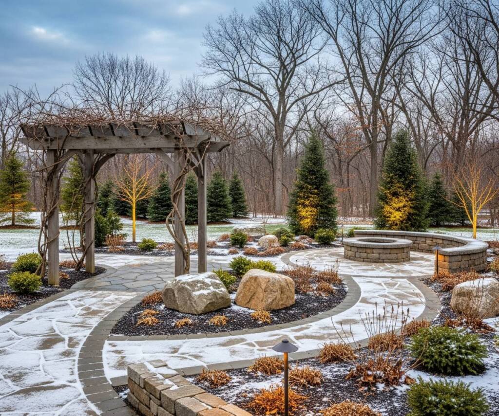 Winter Landscaping Melrose MA