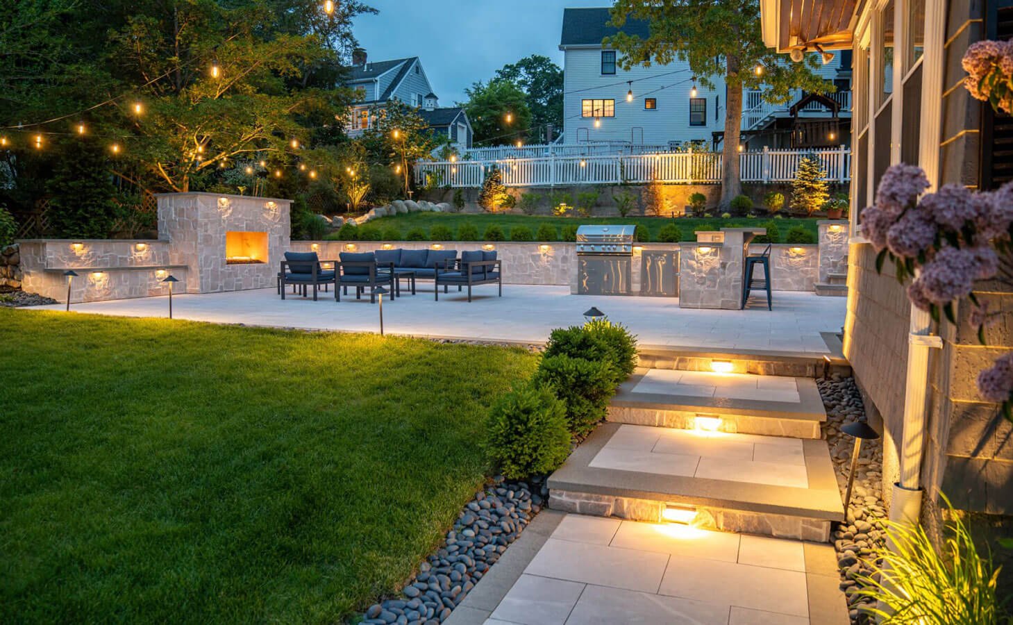 Hardscaping Design & Lighting