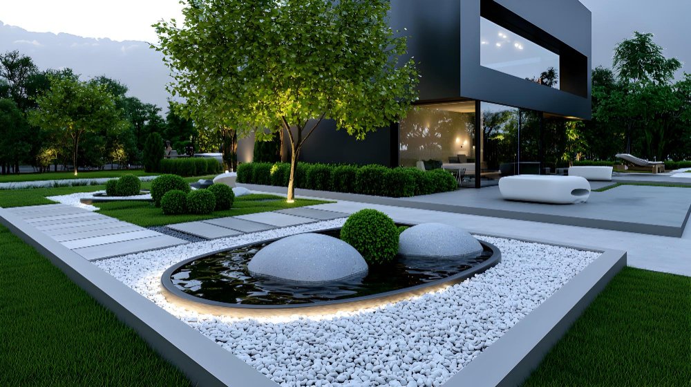 front yard landscaping ideas Lynnfield MA