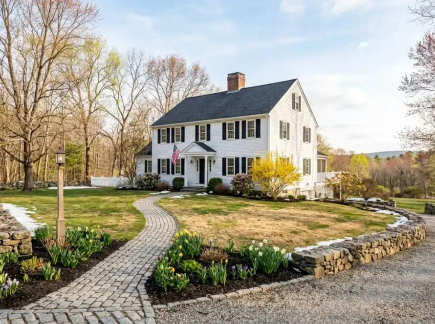 spring landscaping checklist Massachusetts Homeowners