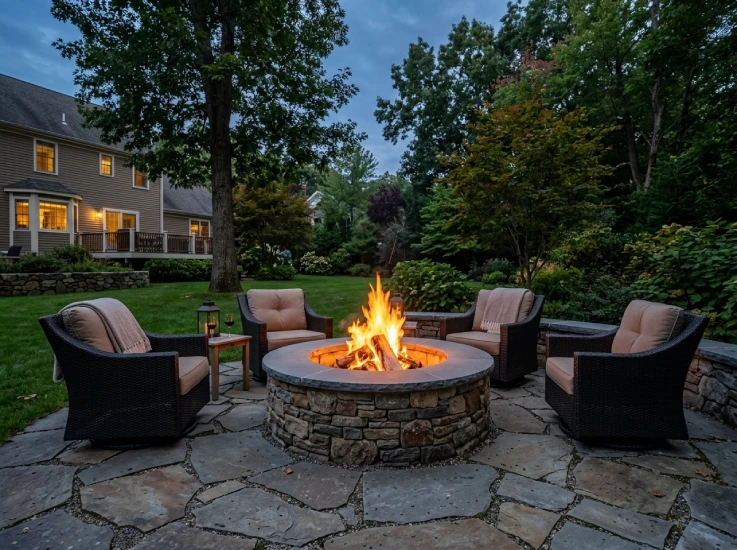 Fire Pit Installation Winchester MA