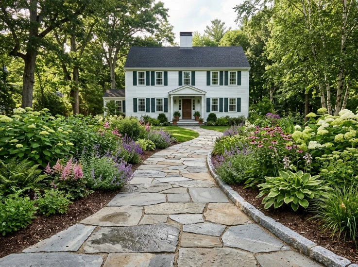 Stone Walkway Installation Winchester MA