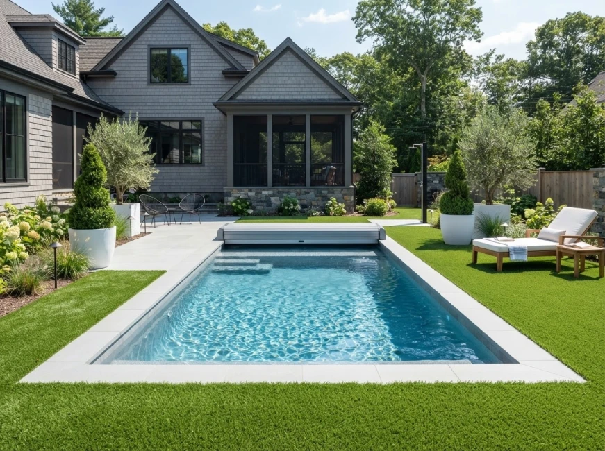 Low maintenance plunge pool in MA