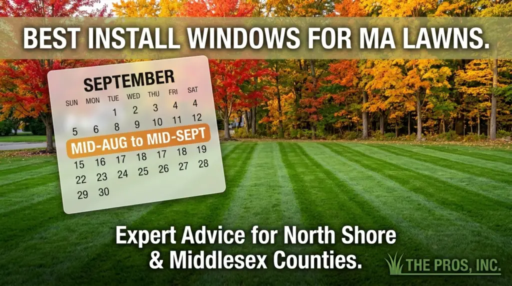 Best install windows calendar for Massachusetts lawns