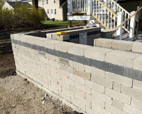 Backyard-Retaining-wall-stone-design-Gloucester-MA