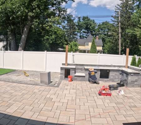 Horizontal-Fence-Installation-North-Shore-MA