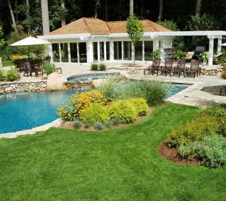 Poolside Landscaping Experts in Georgetown MA