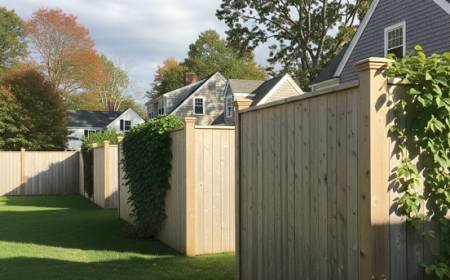 Privacy Wood Fences in MA
