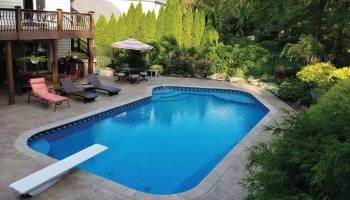 Residential L-Shaped pool Residential L-Shaped pool